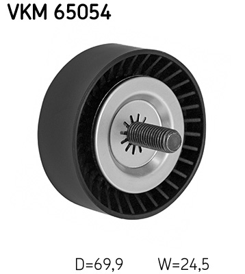 SKF Vezetőgörgő, hosszbordás szíj VKM65054_SKF